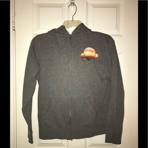 Men’s Coachella 2012 Gray Hoodie Size Small